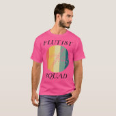 T-shirt Flutist Squad Orchestra Music Flute Player (Devant entier)