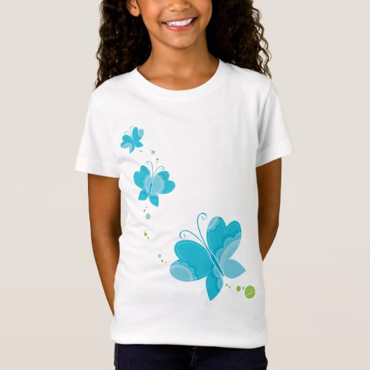 T-Shirt FLUTTERBY BUTTERFLIES :: série trois 2 (Devant)