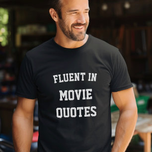 T-shirt Flux dans les citations de films