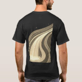 T-shirt Flux de la nature (Dos)