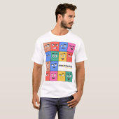 T-shirt Flux d'émotions orageuses (Devant entier)