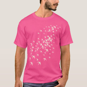 T-shirt Flux D'Oiseaux Volant - Nature Et Amateurs D'Oisea