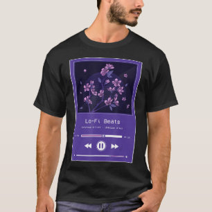 T-shirt Flux japonais Lofi esthétique Sakura Cherry Blosso