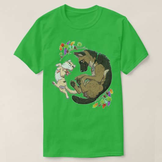 T-shirt Flux naturel de Pixie et Brutus (Design devant)