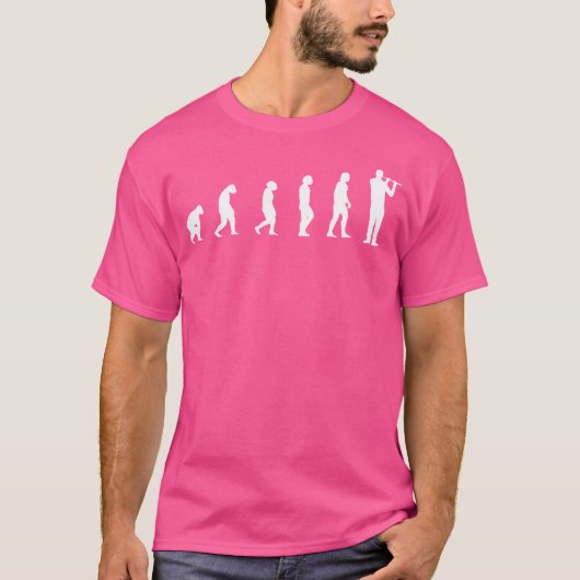 T-shirt Flux transversal de l'évolution (Devant)