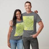 T-shirt Fluxos em Verde (Unisexe)