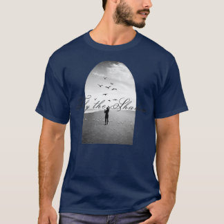 T-shirt Fly with Shadows