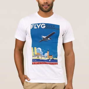 T-shirt Flyg au-dessus de Stockholm