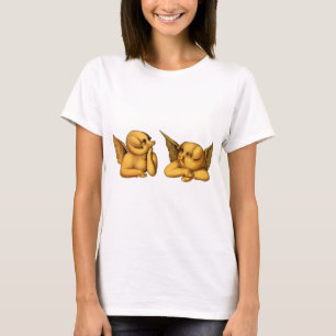T-shirt Flying Angel Pigs with wings Imaginaire Animaux Ar