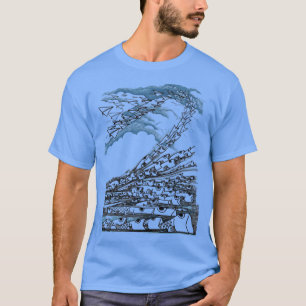 T-shirt Flying fish