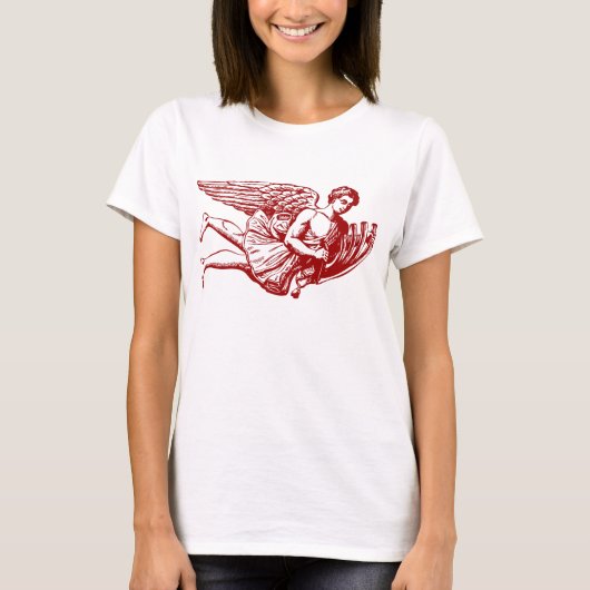 T-shirt Flying Musical Angel (Devant)