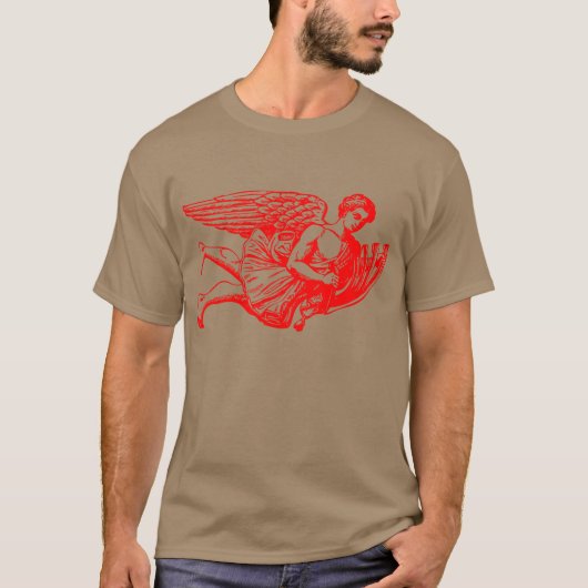 T-shirt Flying Musical Angel (Devant)