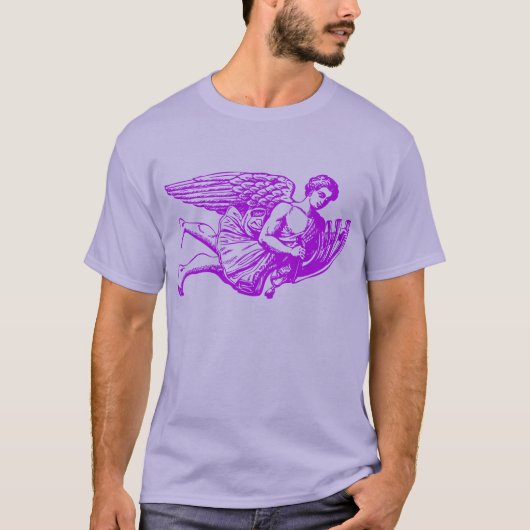T-shirt Flying Musical Angel (Devant)