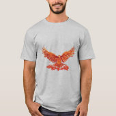 T-shirt Flying Phoenix Bird (Devant)