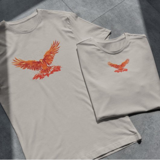 T-shirt Flying Phoenix Bird