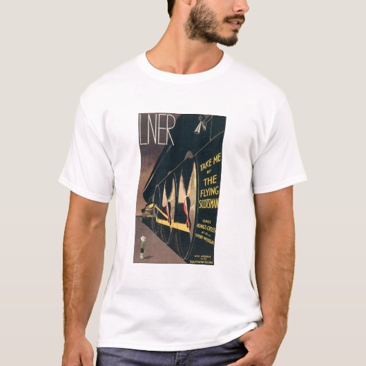 T-shirt Flying Scotsman Liner (Devant)