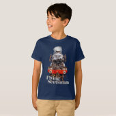 T-shirt Flying Scotsman – Steam Locomotive Illustration (Devant entier)