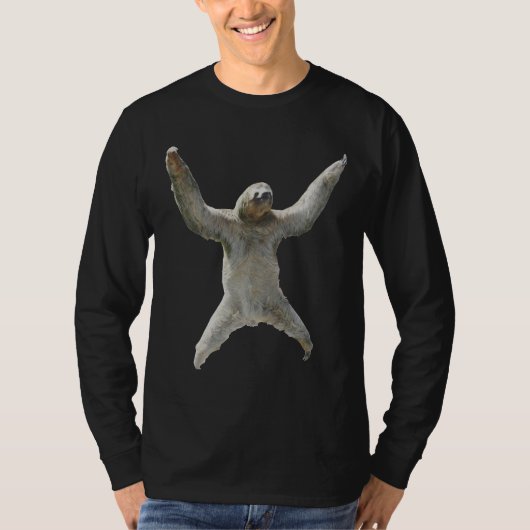 T-shirt Flying Sloth (Devant)