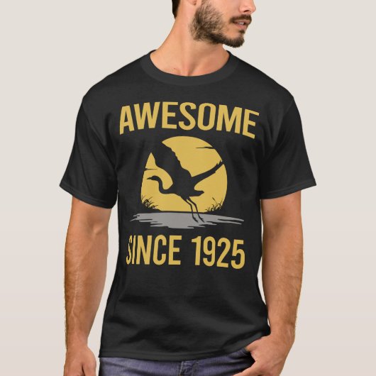 T-shirt FLying Stork - Magnifique depuis 1925 (Devant)