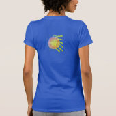 T-shirt Flying Sun Original Abstrait Wearable Art (Dos)