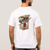 T-shirt Flying Tigers p-40 Warhawk (Dos)