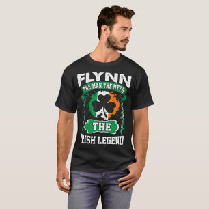 T-shirt Flynn l'homme le st patrick irlandais de légende