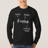 T-shirt Fma  Science  Idea Physicist Math Physics (Devant)
