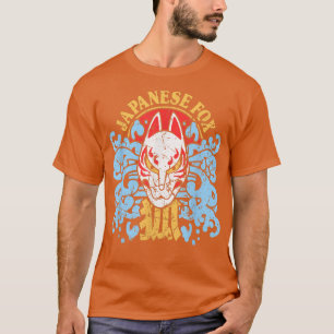 T-shirt Fo Japanese Kitsune Inari Japan Fo Mask Japanese K