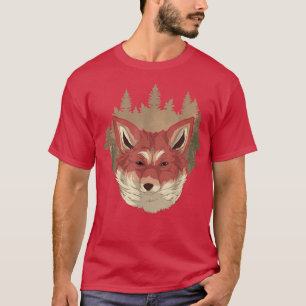 T-shirt Fo Lover Nature Forêt Animaux Faune Arbres Pour 19