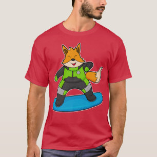 T-shirt Fo Snowboard Snowboard Sports d'hiver