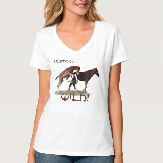 T-shirt Foals Wild Mustang  (Devant)