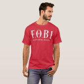 T-shirt FOBI Fear of Being Included Funny Introvert family (Devant entier)