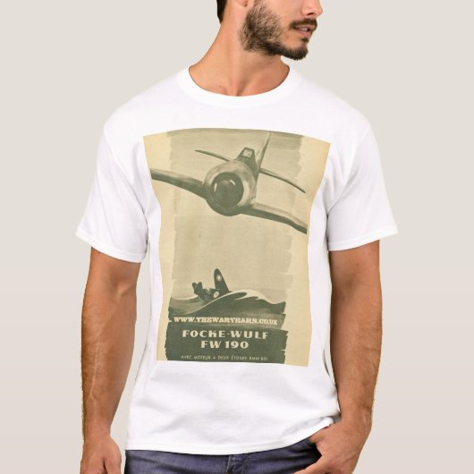 T-shirt Focke-Wulf FW190 (Devant)