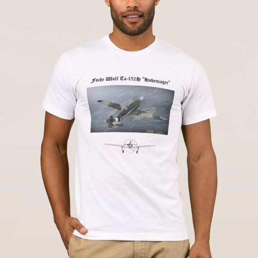 T-shirt Focke Wulf Ta-152H (Devant)