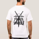 T-shirt Focus & Conquérir Gothic Tee (Dos)