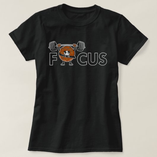 T-shirt Focus - Motivation physique (Design devant)