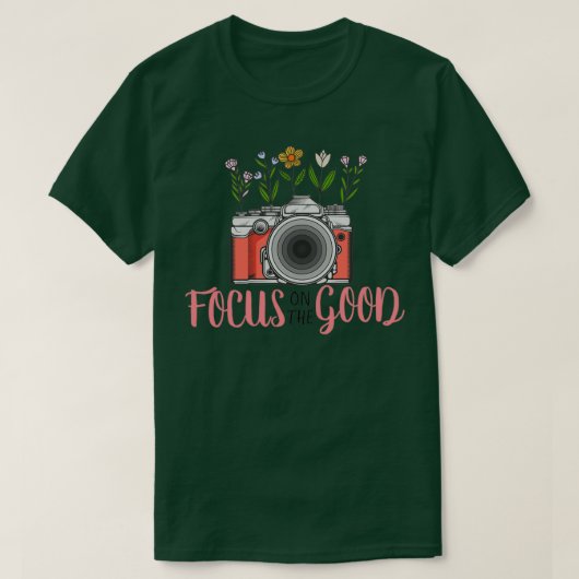 T-shirt Focus on the good design 1 (Design devant)