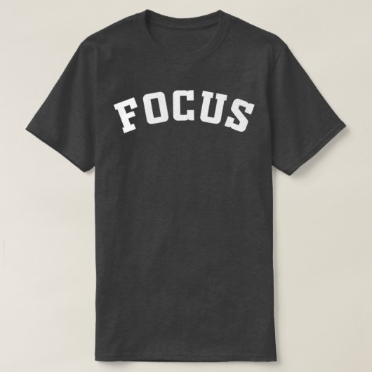 T-shirt FOCUS Précision battage puissance (Design devant)