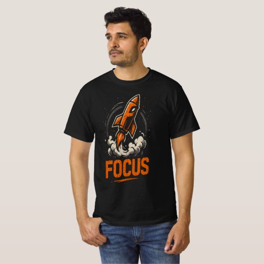 T-shirt FOCUS Rocket - Urban Launch Edition (Devant entier)
