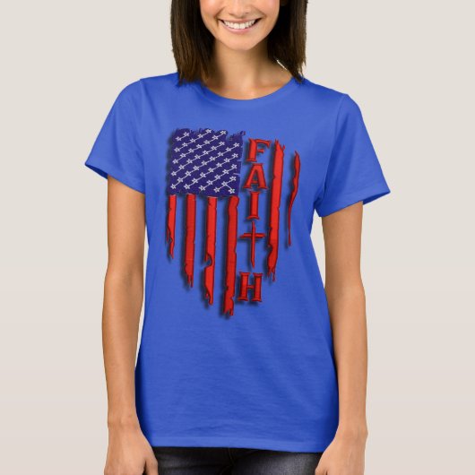 T-shirt Foi Américaine (Devant)