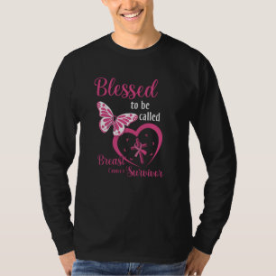T-shirt Foi Béni d'être appelé le cancer du sein Survivant