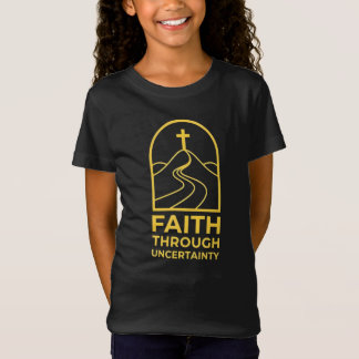 T-Shirt Foi chrétienne à travers l'incertitude Cross Hill