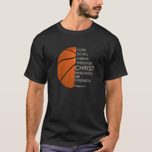 T-shirt Foi chrétienne Bible Sports Philippiens 413 Baske