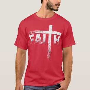 T-shirt Foi chrétienne Croix Foi chrétienne T Chemises