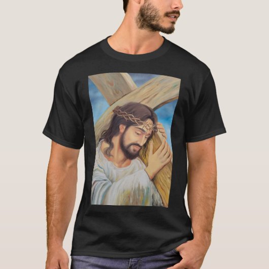 T-shirt Foi chrétienne Jésus Christ (Devant)