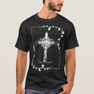 T-shirt Foi chrétienne Jésus Religion catholique Épines et