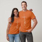 T-shirt Foi Croix Chrétienne T Chemise pour Hommes Femmes (Unisexe)