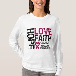 T-shirt Foi d'amour d'espoir de myélome multiple