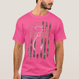 T-shirt Foi de la chasse à la pêche - Hunter Fisherman Cam