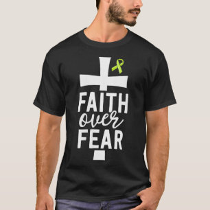T-shirt Foi des femmes sur la peur Le cancer chrétien Dons